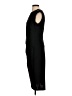 DKNY 100% Polyester Solid Black Cocktail Dress Size 4 - photo 5