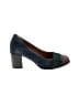 Clarks Color Block Teal Heels Size 5 - photo 1