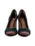 Clarks Color Block Teal Heels Size 5 - photo 2