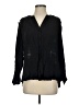 Ella Moss 100% Rayon Black Long Sleeve Blouse Size S - photo 1
