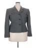 Clio 100% Polyester Gray Blazer Size 18 - photo 1