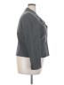 Clio 100% Polyester Gray Blazer Size 18 - photo 4
