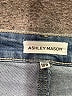Ashley Mason Solid Blue Jeans Size 18 - photo 4