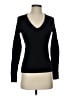 Magaschoni 100% Cashmere Black Cashmere Pullover Sweater Size S - photo 1