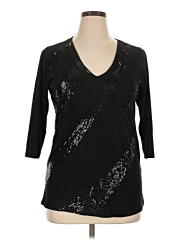 Ellen Tracy 3/4 Sleeve Top (view 1)