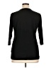 Ellen Tracy Black 3/4 Sleeve Top Size 1X - photo 2