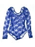 Style 100% Polyester Blue Bodysuit Size 20 - 22 - photo 1