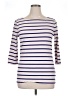 Merona Stripes Blue 3/4 Sleeve T-Shirt Size XL - photo 1