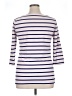 Merona Stripes Blue 3/4 Sleeve T-Shirt Size XL - photo 2