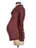 NOM Burgundy Pullover Sweater Size XS - photo 5