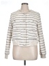 Laundry by Shelli Segal 100% Polyester Stripes Ivory Jacket Size XL - photo 1