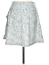 Eddie Bauer Paisley Teal Casual Skirt Size L - photo 2