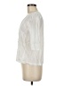 Glam 100% Rayon Ivory 3/4 Sleeve Blouse Size M - photo 5