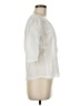 Glam 100% Rayon Ivory 3/4 Sleeve Blouse Size M - photo 4