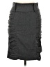 Sensational Collections Solid Gray Formal Skirt Size 9 - photo 1