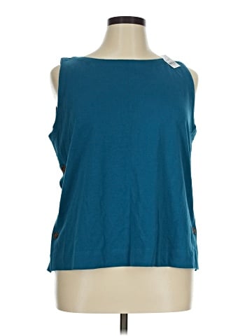Ann Taylor LOFT Sleeveless T-Shirt (view 1)