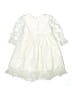 Laura Ashley 100% Polyester Ivory White Dress Size 5 - photo 2