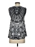 One World Silver Sleeveless Blouse Size S - photo 2