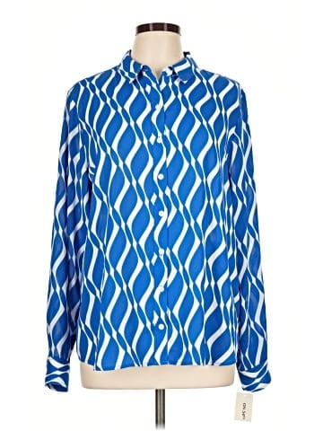On 34th Long Sleeve Blouse (view 1)