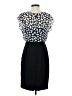 Alyx 100% Polyester Polka Dots Black Cocktail Dress Size 4 - photo 2