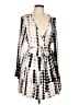 Venus Graphic Silver Cocktail Dress Size XL - photo 1