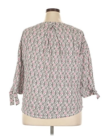 T by Talbots 3/4 Sleeve Blouse (view 2)