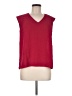 Uniqlo 100% Polyester Red Sleeveless Top Size M - photo 1