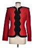 Carlisle 100% Wool Color Block Red Wool Blazer Size 6 - photo 1