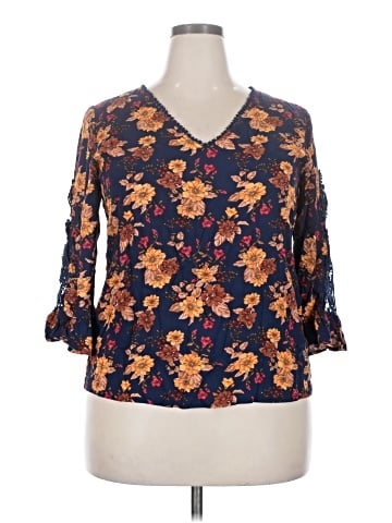 Rusttydustty 3/4 Sleeve T-Shirt (view 1)