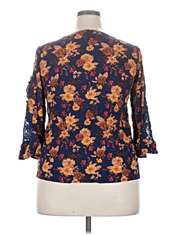 Rusttydustty 3/4 Sleeve T-Shirt (view 2)