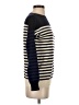 DemyLee 100% Cashmere Stripes Black Cashmere Pullover Sweater Size XS - photo 4