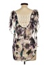 Wrapper 100% Polyester Purple Sleeveless Blouse Size L - photo 2