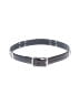 Fossil 100% Leather Gray Leather Belt Size S - photo 1