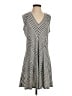 Max Studio Chevron-herringbone Gray Casual Dress Size XS - photo 1