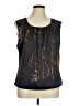 Tahari Black Sleeveless Blouse Size XL - photo 1
