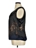 Tahari Black Sleeveless Blouse Size XL - photo 5