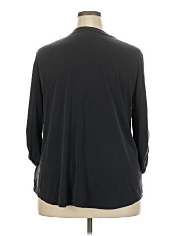 Adrianna Papell 3/4 Sleeve T-Shirt (view 2)
