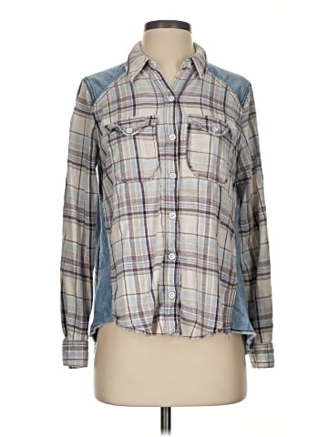 Free People Long Sleeve Button-Down Shirt (view 1)