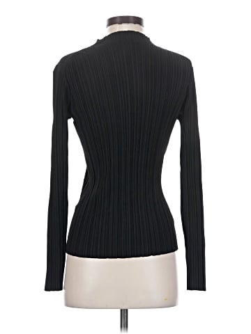 Acne Studios Ribbed Knit Mockneck Top (view 2)