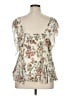 Torrid Ivory Sleeveless Blouse Size 1X Plus (1) - photo 2