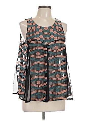 Akemi + Kin Sleeveless Blouse (view 1)