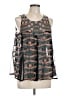 Akemi + Kin Black Sleeveless Blouse Size L - photo 1