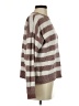 Love Tree Stripes Brown Pullover Sweater Size S - photo 4