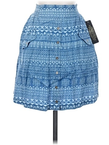Bebe Denim Skirt (view 1)