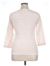 Three Dots Pink 3/4 Sleeve Top Size XL - photo 2