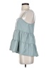 Paper Crane 100% Polyester Teal Tank Top Size XS - photo 5