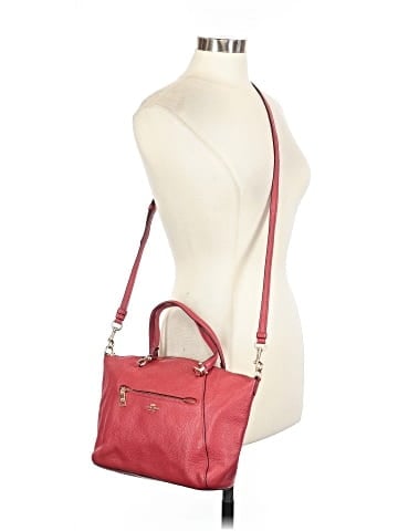 Coach Factory Leather Satchel (view 2)