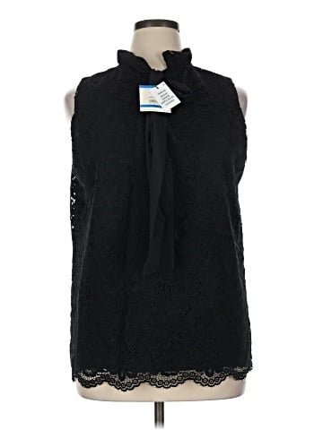 Anne Klein Sleeveless Blouse (view 1)