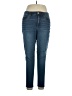 Democracy Solid Blue Jeans Size 14 - photo 1