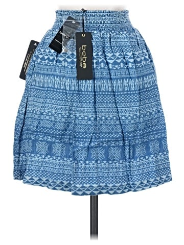 Bebe Denim Skirt (view 2)